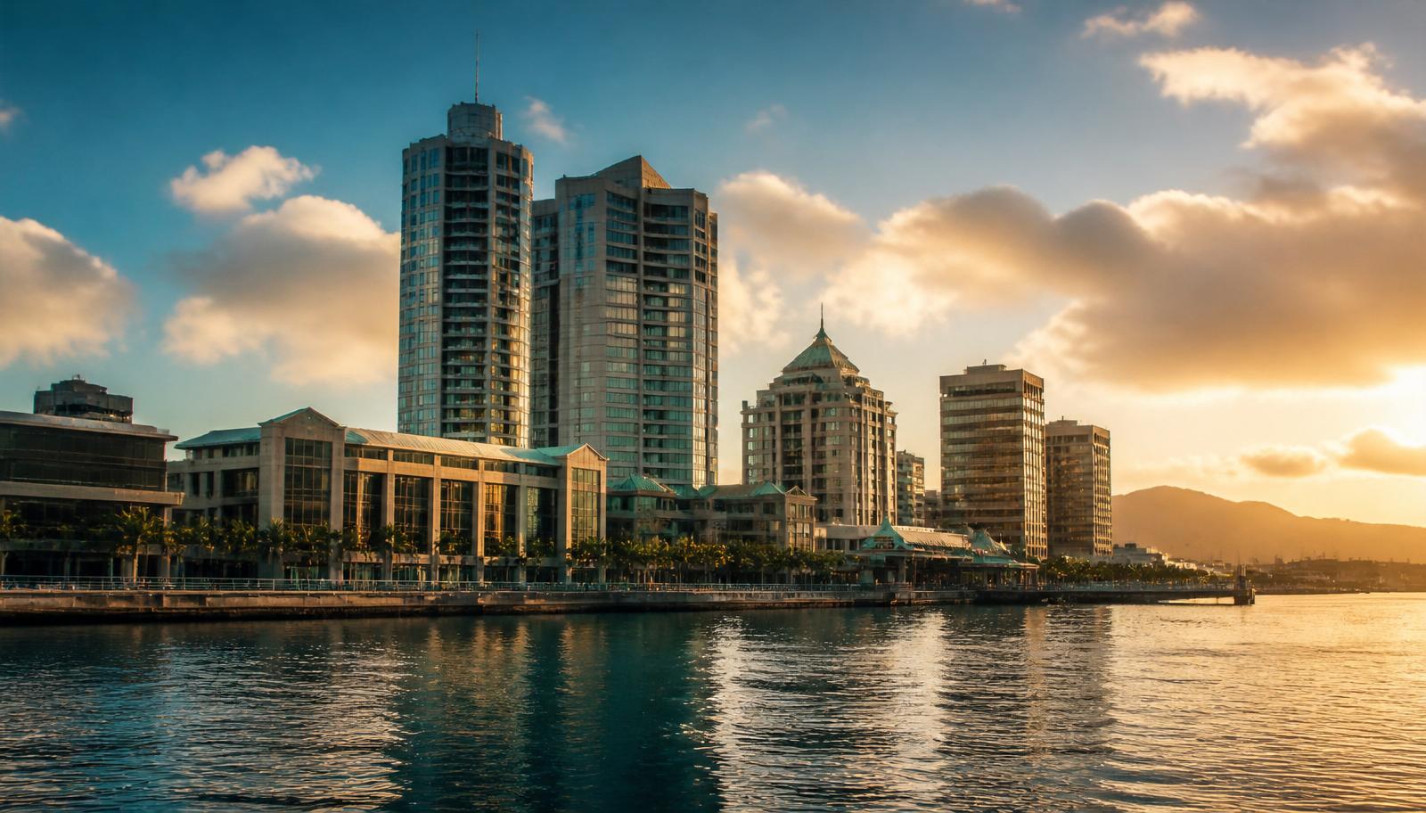 Port Louis skyline representing Mauritius as an international financial jurisdiction